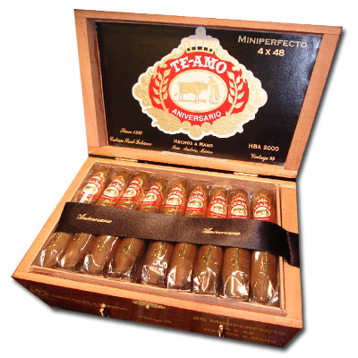 Te-Amo Aniversario Mini Perfecto Cigar - Box of 25