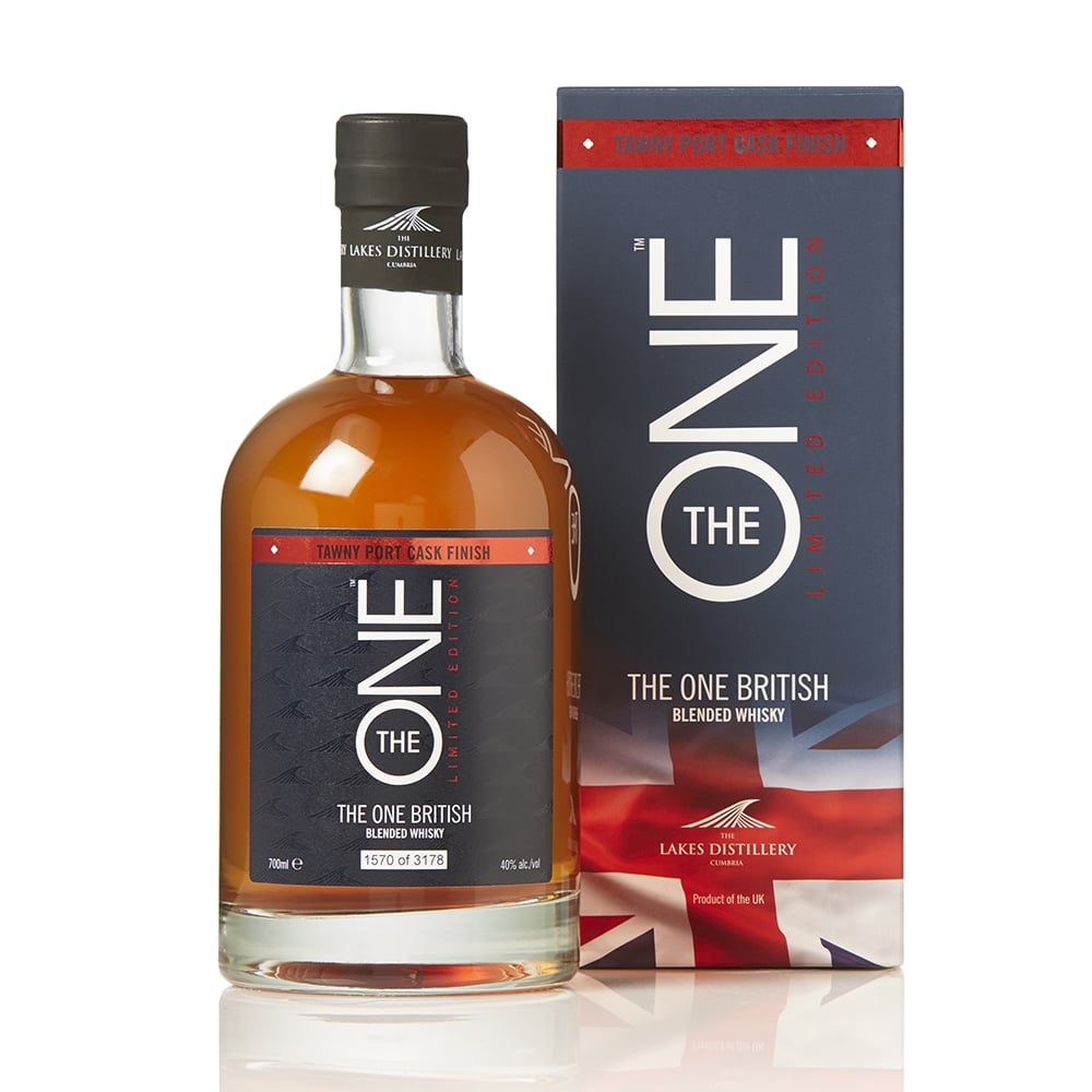 Lakes Distillery The One Tawny Port Finish Whisky - 70cl 40%