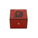 Elie Bleu Che Collection Robusto Red Humidor - 25 Cigar Capacity