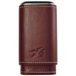 Xikar Envoy Leather Cigar Case - 3 Cigars - Brown