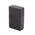 Chacom Leather Cigarette Case for Kingsize Cigarettes - Black