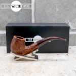 Alfred Dunhill - The White Spot County 4102 Group 4 Bent Fishtail Pipe (DUN229)