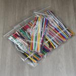 Wilsons of Sharrow Pipe Cleaners Multi Coloured Straight - 5 Packs of 50 (250)