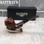 Rattrays Handmade 2 Triskele 2 Smooth 9mm Filter Fishtail Pipe (RA653)