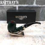 Rattrays Lowland 63 Green Fishtail 9mm Filter Pipe (RA1430)