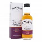 Bowmore 18 Year Old Miniature - 5cl 43%