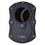 Colibri Coloured Blades Cigar Cutter - Black