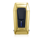 Colibri Quantum Triple Flame Lighter - Polished Gold