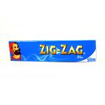 Zig-Zag Kingsize Slim Blue Rolling Papers 1 Pack