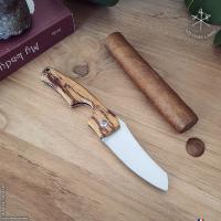 Les Fines Lames Le Petit Premium - The Cigar Pocket Knife - Marblewood (End of Line)