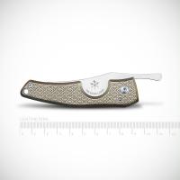 Les Fines Lames Le Petit - The Cigar Pocket Knife - Brass Hexagon