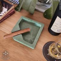 Les Fines Lames - Monad Concrete Cigar Ashtray - Green