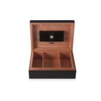 Zino Z60 Black Oak Humidor - 60 Cigar Capacity