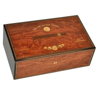 Elie Bleu Medals Collection Bubinga Humidor - 120 Cigar Capacity