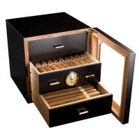 SLIGHT SECONDS - Adorini Chianti Deluxe Cigar Humidor - Medium - 100 Capacity