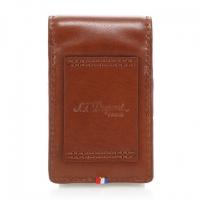 ST Dupont Line D Leather Lighter Case - Brown