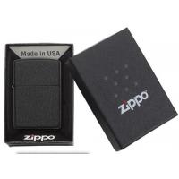 Zippo - Classic Black Crackle -  Windproof Lighter
