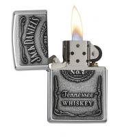 Zippo - Jack Daniels Pewter Emblem - Windproof Lighter