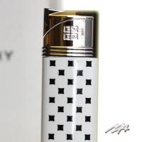 Givenchy White Small Squares Lighter