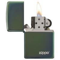 Zippo - Chameleon High Polish Green with Zippo Logo - Windproof Lighter