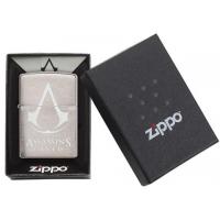 Zippo - Brushed Chrome - Assassin's Creed - Windproof Lighter