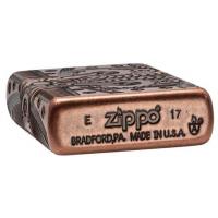 Zippo - Antique Copper Armor Gears - Windproof Lighter