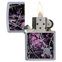 Zippo - Street Chrome - Moon Shine Muddy Girl - Windproof Lighter