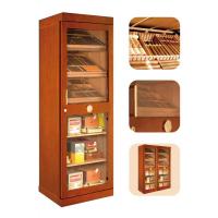 Adorini Roma Mahogany Deluxe Cigar Humidor Cabinet - 3100 Cigar Capacity