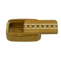 Wilsons of Sharrow Wooden Snuff Box - Diamond Panel