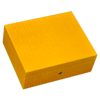 Elie Bleu Fruit Collection Yellow Humidor - 75 Cigar Capacity