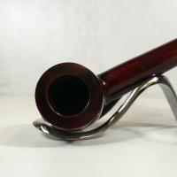 BBB Minerva 835 Smooth Ruby Semi Bent Briar Pipe (BBB157)