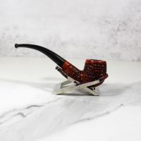 BBB Lightweight Carved Metal Filter Briar Fishtail Pipe (BBB171)