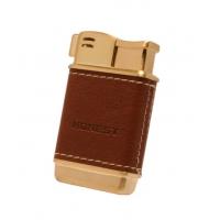 Honest Boyd Pipe Lighter - Gold & Tan (HON04)