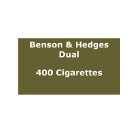 Benson & Hedges Dual - 20 Packs of 20 Cigarettes (400) End of Line - LIMITED STOCK
