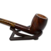 Chacom Berlingot Dark Smooth Semi Bent 22 Pipe (CH004)