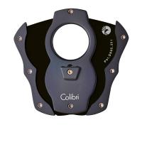 Colibri Monza Cigar Cutter - Rubberized Black & Black Blades