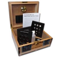 Cigarro Lockable High Polish Humidor - 40 Cigar Capacity