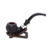 Dr Plumb Stand Easy Sandblast Bent Briar Pipe (DP011)