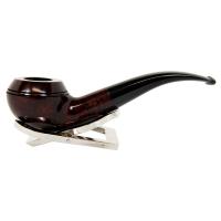 Alfred Dunhill  - The White Spot Bruyere 4108 Group 4 Bent Rhodesian Pipe (DUN23)