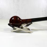 Alfred Dunhill - The White Spot Amber Root 3407 Group 3 Bent Prince Fishtail Pipe (DUN556)