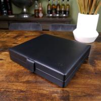 Zino Black Leather Travel Humidor - 10 Cigar Capacity (End of Line)