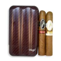 Davidoff XL-3 Carbon Red and Luxury Cigar Selection Sampler - 2 Cigars