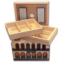 Elie Bleu Casa Cubana Collection Cigar Humidor - 110 cigars capacity