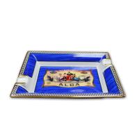 Elie Bleu Porcelain Cigar Ashtray - Alba Blue