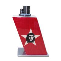 Elie Bleu Torch Table Lighter - Che Star Dyed Red Sycamore