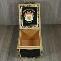 Empty Macanudo 1968 Rothschild Cigar Box