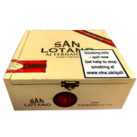 Empty AJ Fernandez Oval Robusto Cigar Box