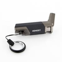 Honest Hessle Black Crackle Lighter (HON37)