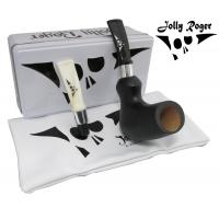 Jolly Roger Port Royale Semi Curved Black Pipe