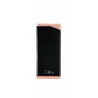 Colibri Delta Soft Flame Cigar Lighter - Metallic Black & Rose Gold